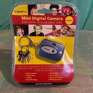 Blue Mini Digital Camera